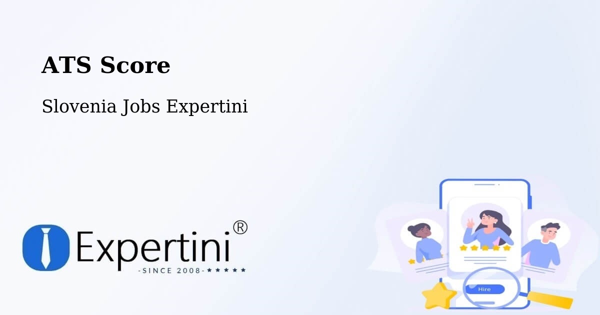 Resume ATS Score & Job Description Match Tool – Fram - Slovenia Jobs Expertini