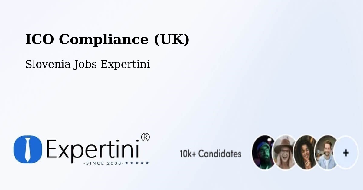 UK Data Protection & ICO Compliance – Fram - Slovenia Jobs Expertini